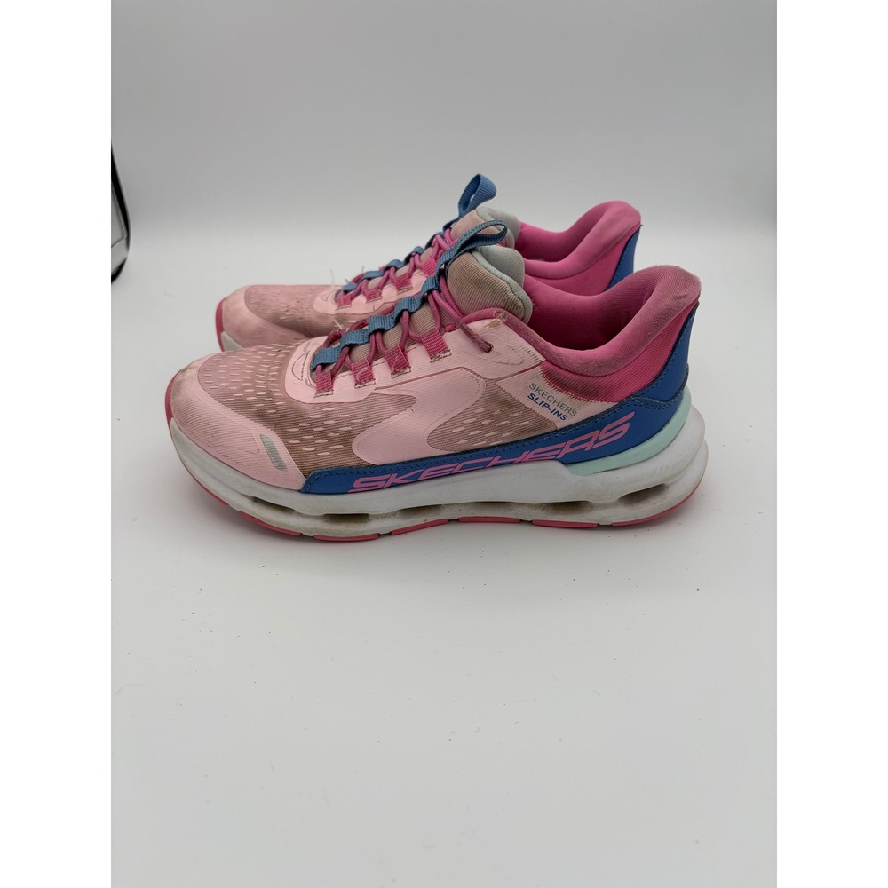 Skechers Slip-Ins Sneaker Kids 2 Pink Blue Hands Free 303654L